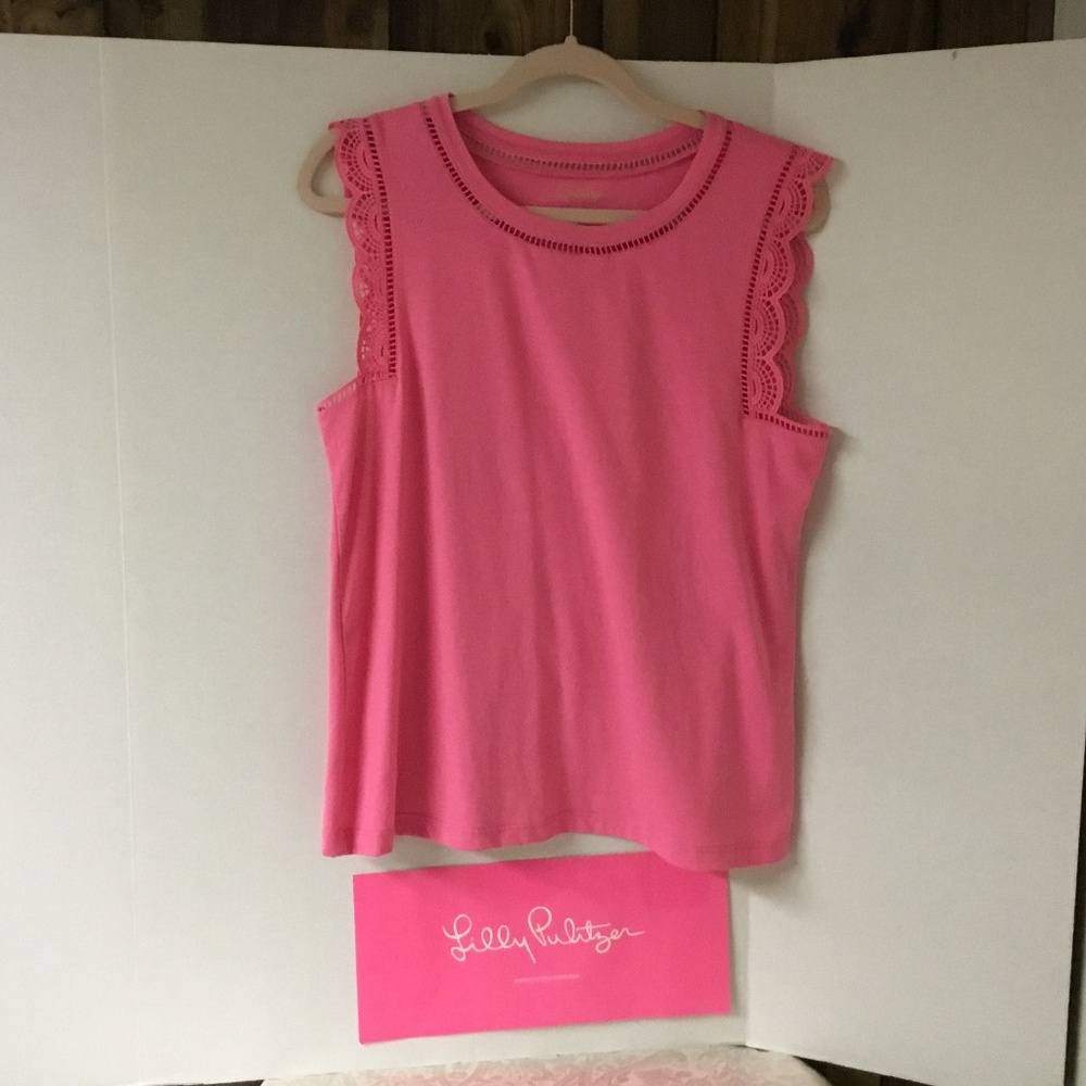 Lilly Pulitzer Sleeveless T Shirt